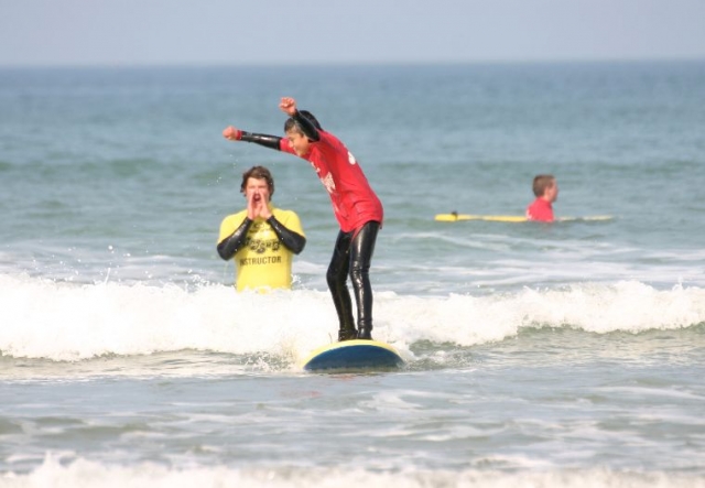 Surf lessons Finistere in Treguennec 